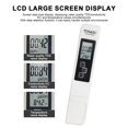 thumbnail image 2 of EGNMCR Digital PH Meter PH Water Test Kit For Home Pen Type Water Quality Tester With Leather Cover water quality tester, 2 of 5