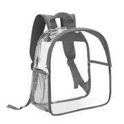 pstuiky School Backpacks, Transparent Backpack with Visible Student Backpack Function, Outdoor Backpack, Multi PVC Storage Bag Kids School Backpacks Back to School School Savings