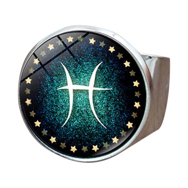 TopLLC Rings Luminous Unique Design Opening Twelve Ring Gift woman ring