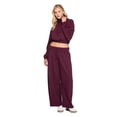 thumbnail image 2 of No Boundaries Women's Barrel Leg Sweatpant, 2 of 6