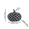 thumbnail image 3 of Birdeem Knitted Pumpkin Decor for Halloween,Fall Home Decorations,Handmade Cotton Pillow and Seasonal Accessory,6.7 Inch Diameter Size,Festive Gift Idea, 3 of 9