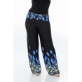 thumbnail image 2 of White Mark Women's Printed Palazzo Pants, 2 of 4