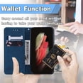 thumbnail image 2 of Case for Nokia G60 Durable Magnetic PU Leather Card Holder Wallet Flip Cover, 2 of 5