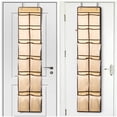 thumbnail image 4 of Aqestyerly Over The Door Shoe Rack Hanging Shoe Organizer with Mesh Pockets Door Shoe Storage Rack for Closet Entryway Space Saving HWRETIE, 4 of 6