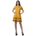 thumbnail image 1 of Moomaya Coton Flex Décontracté Uni Plage Été Tenue Femmes Robes de Cocktail, 1 of 5
