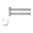 thumbnail image 1 of veasfak Electric Heated Towel Rack Wall Mounted Warming Rack for Shower Bathroom SPA silver, 1 of 9