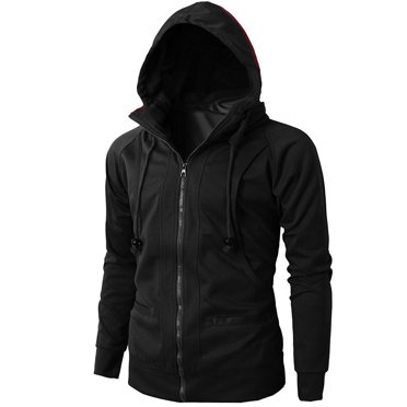 XZNGL Chandail à Capuchon pour Hommes, Mode, Automne Hiver, Manches Longues, Sport, Chandail à Capuchon à Fermeture Éclair, Blouse à Enfiler, Hauts, Hauts à Manches Longues