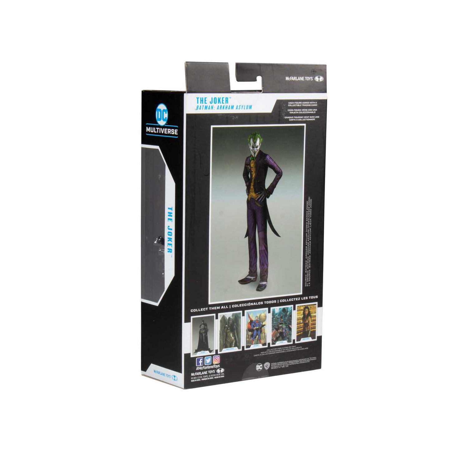 McFarlane Toys - DC Multiverse - Batman: Arkham Asylum Figurine Le Joker
