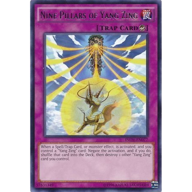 Neuf Piliers de Yang Zing - INOV-EN077 - Rare - Édition Illimitée - Invasion : Vengeance (Édition Illimitée)