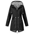 thumbnail image 1 of Veste de Pluie Imperméable pour Femmes, Coupe-Vent, Grande Taille, 1 of 3