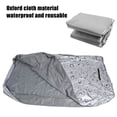thumbnail image 1 of Storage Bag For Mattresses, Waterproof Removable Large Protective Cover Oxford Fabric Reusable Mattress Bag Full Cover With Zipper, Pocket For Outside, 1 of 8