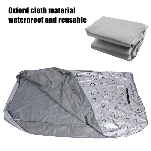 Storage Bag For Mattresses, Waterproof Removable Large Protective Cover Oxford Fabric Reusable Mattress Bag Full Cover With Zipper, Pocket For Outside