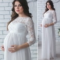thumbnail image 1 of Robe de Maternité en Dentelle pour Femmes Enceintes, Maxi, pour Photographie, Vêtements, 1 of 3