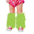 thumbnail image 1 of Faithtur Girl's Faux Fur Leg Warmers Solid Color Soft Cozy Fuzzy Boot Cuff Cover Party Costumes, 1 of 4
