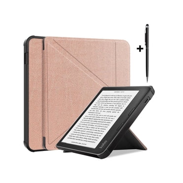 Étui Mince pour Kobo Libra 2 Sorti en 2021 - Étui Arrière Protectrice en TPU Souple avec Réveil/sommeil Automatique pour Kobo Libra 2 de 7 Pouces