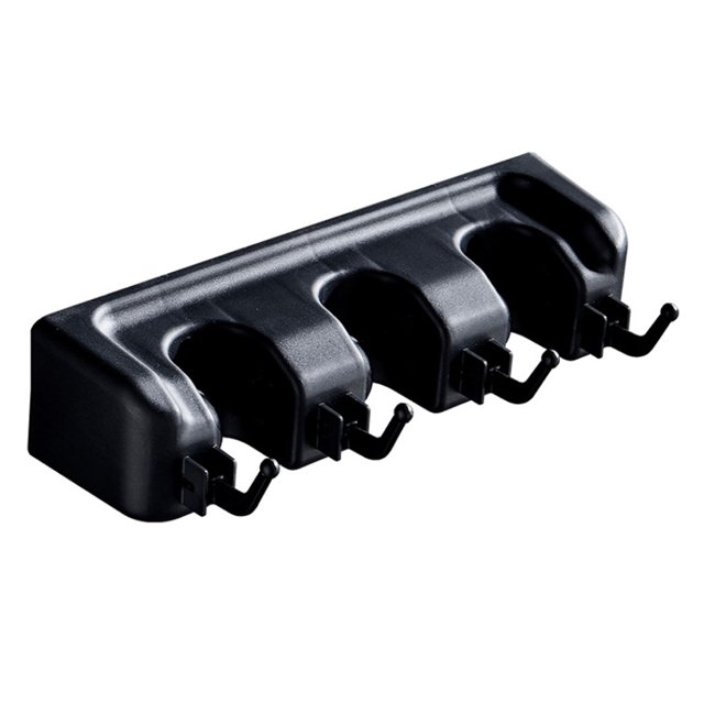MEGICOT Mop and Broom Holder, Storage Solutions for Broom Holders Laundry Room Warehouse Garage Storage Systems