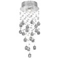 thumbnail image 1 of Elegant Lighting Galaxy 8" Elements Crystal Flush Mount in Chrome, 1 of 1