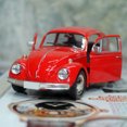 thumbnail image 3 of Children Toy Vintage Beetle Diecast Pull Back Car Model Toy, 3 of 4