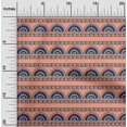 thumbnail image 1 of oneOone Polyester Lycra Fabric Leaves|Floral & Paisley Block Printed Craft Fabric BTY 56 Inch Wide, 1 of 4