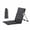Black, variant on Ultralight Portable Folding Chair with Backrest - 600d Fabric Camping Stool for Outdoor, Beach, Fishing & Picnics - Compact Foldable Design,No Iron,YISHFHP,Brown