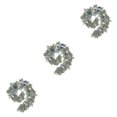 thumbnail image 1 of mmirethe Durable Artificial Flower Table Runner - Good Texture Exquisite Crafted Decoration Wedding Blue 3Set, 1 of 6