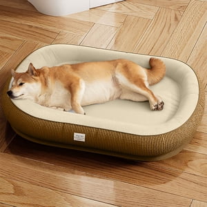 LSLJS Dog Bed Dog Kennel Runways pleines et épaisses d'hiver Open Dog Dormant Petits et moyens Chiens de taille Large Dogs Dog Lit Pet Pads Pet Bed