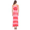 thumbnail image 4 of White Mark Robe Maxi Superposée Teinture sur Nœuds Kalea pour Femme, 4 of 5