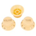 thumbnail image 2 of MYG 3PCS Guitars Strat Knob 1 Volume 2 Tone Control Knobs For Guitar Accessories, 2 of 9