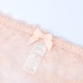 thumbnail image 2 of Sous-vêtements pour Femmes en Maille Transparente Lingerie Broderie Soutien-Gorge et String et Bas, 2 of 5