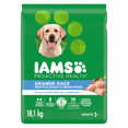 thumbnail image 3 of Iams Chicken & Whole Grains Recipe Adult Large Breed Dry Dog Food 18.1 kg, 3 of 17