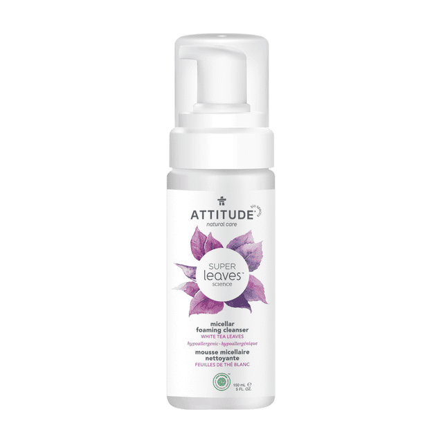 Attitude Micellar Foaming Cleanser Wht Tea 150ml