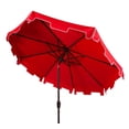 thumbnail image 2 of Safavieh Outdoor Collection Parasol de marché à manivelle Zimmerman avec rabat, 2 of 6
