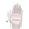 thumbnail image 3 of Gloves for Use High‑Performance Nitrile Exam Gloves Powder-Free Clean Disposable White 100 Count Heavy Duty Comfortable Fit 100PCS, 3 of 8