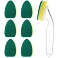 thumbnail image 2 of PIPETPET 7Pcs Heavy Duty Dish Wand Sponge Refill Replacement Heads for Kitchen Sink Cleaning Dish Wash Sponge, 2 of 6