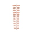 thumbnail image 4 of 1 Set Glue on Nails Medium Length Files Stick Nails Medium Length Full Cover Wraps Art Decals Artificial Beauty Tool Manicure Kit Decorations 9, 4 of 6