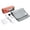 Grey2, variant on Hearth & Gear Large Heating Pad 9 4 Timers Size Heating Pad For Back Neck Menstrual Auto Shut Off Machine Washable Heat Pad For Winter & under Desk Leg Swing Workout at Home Workout Bands Resistance