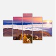 thumbnail image 2 of Foggy Val Gardena Valley Panorama - Extra Large Seashore Canvas Art, 2 of 3