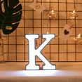 thumbnail image 1 of RKSTN Night Light Creative LED Letter Lights Night Light Plastic English Letters Light Lamp Decor Led Lights, 1 of 5