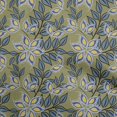 thumbnail image 1 of oneOone Viscose Chiffon Olive Green Fabric Block Sewing Craft Projects Fabric Prints By Yard 42 Inch Wide-XP, 1 of 6