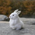 thumbnail image 2 of TopLLC Educational Toddler Toys Easter Simulation Plush Rabbit Toy Cute Rabbit Doll Home Decoration Gift Interactive Kids Toys for Age 3+ on Clearance, 2 of 3