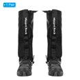 thumbnail image 3 of Unique Bargains Leg Gaiters, Waterproof Shoe Covers Adjustable Snow Boot Gaiter, Black, XS, 3 of 6