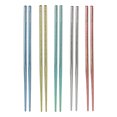 thumbnail image 4 of Vibrant Pure Titanium Chopsticks: Lightweight, Mirror-Polished, Reusable Utensils for Home, Camping & Outdoor Use – Durable, Hygienic, and Stylish Tableware Gift Set (1 Pair,), 4 of 6