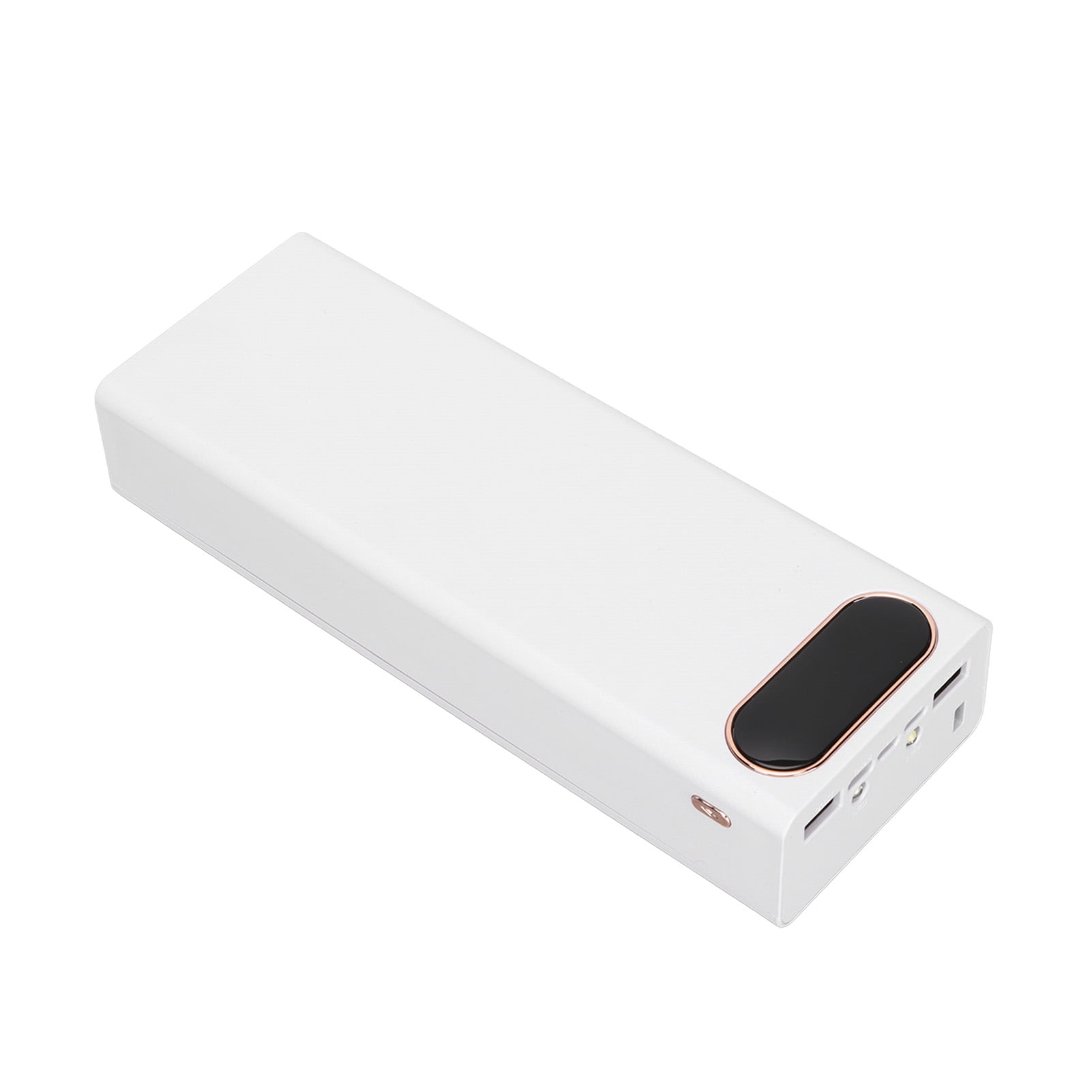 Portable Charger, Large Capacity Wide Application 10W Accurate  Battery Holder With LCD Display For Mobile Phone White