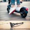 thumbnail image 4 of Electric Scooter Parking Foot Support for Electric Scooter Extended Metal Foot Support Bracket E-Scooter Kickstand, 4 of 5