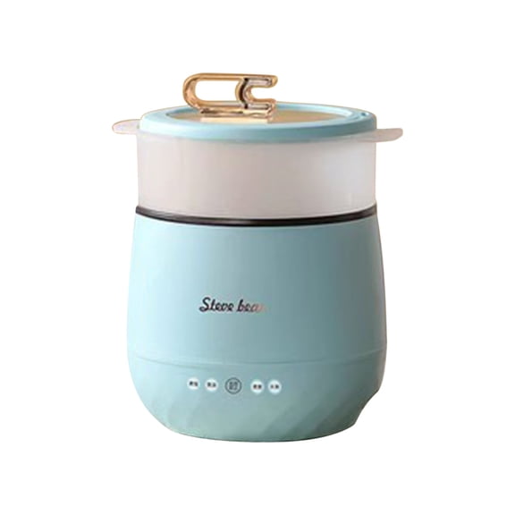 Aqestyerly Cuiseur Multifonction Cuiseur Électrique Casserole Antiadhésive Mini Cuiseur pour Bouillir Cuisiner Cuire à la Vapeur Usage Cuisine HWRETIE