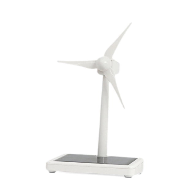 jifeng DIY Solar Powered Windmill Model Desk Home Decor for Girls Boys Kids Student S