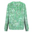 thumbnail image 4 of DPTALR Chandail à Col Rond Imprimé pour Femmes, Manches Longues, Blouse Confortable, 4 of 5