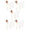 thumbnail image 3 of QualitChoice 3pcs Metal Beaded Glasses Chain Adjustable Fashionable Accessory For Women And Men Eyeglass Chain 5Set, 3 of 6