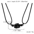 thumbnail image 4 of Colle Collier Magnetic Magnetic: 2pcs Mode Collier Collier Pendentif Collier, 4 of 10