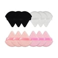 thumbnail image 4 of 12 Pcs Triangle Powder Wedge Shape for Wet Dry Loose Powder Under Eyes Corners C, 4 of 7